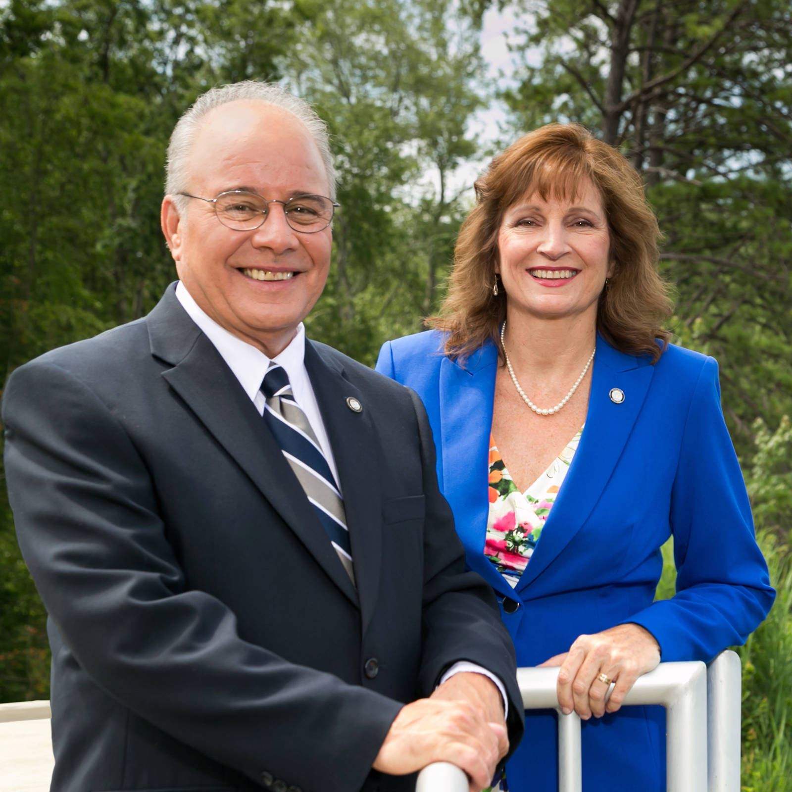 Dr. Harvey and Mrs. Lynne Kesselman